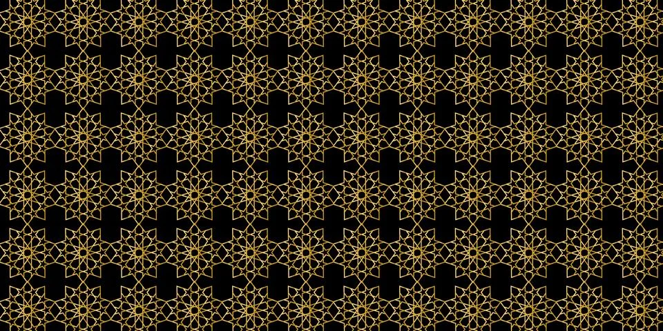 Islamic geometric pattern background 스톡 일러스트