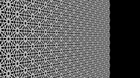 Islamic geometric pattern with camera move. Loops. Stock Footage 316229584