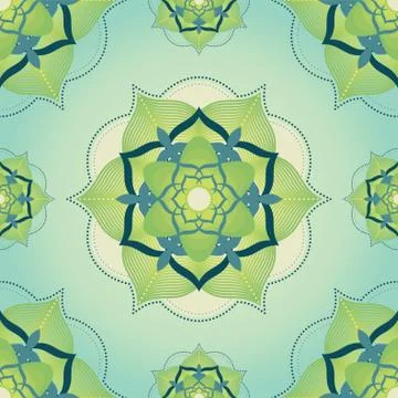 Islamic Geometric Pattern Design Stock Illustration