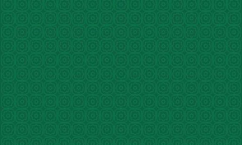 Islamic Geometric Pattern Green Background Stock Illustration