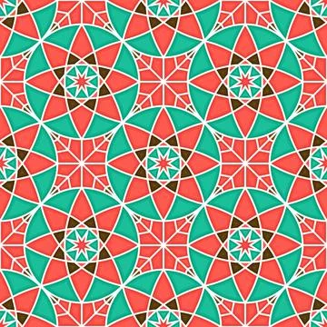 Islamic geometric pattern イラスト素材