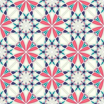 Islamic geometric pattern 스톡 일러스트