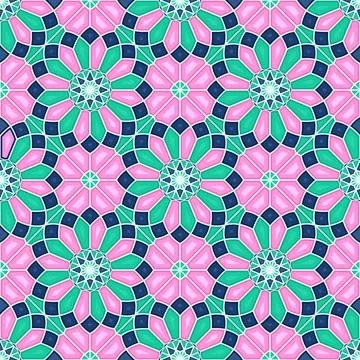 Islamic geometric pattern イラスト素材
