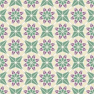 Islamic geometric pattern イラスト素材