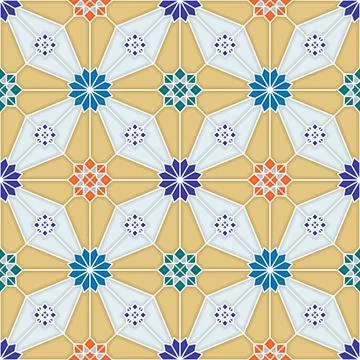 Islamic geometric pattern イラスト素材