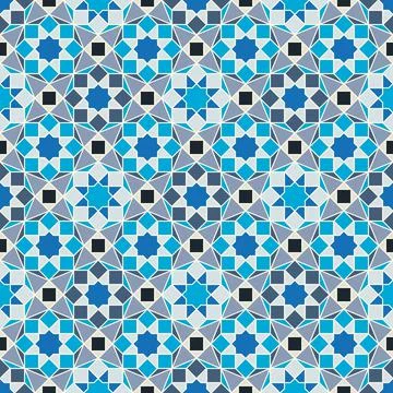 Islamic geometric pattern イラスト素材