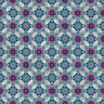 Islamic geometric pattern 스톡 일러스트