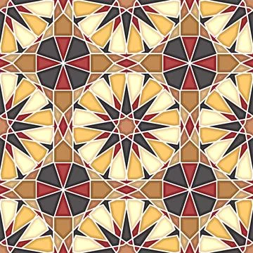 Islamic geometric pattern イラスト素材