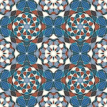 Islamic geometric pattern イラスト素材