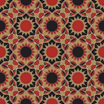 Islamic geometric pattern イラスト素材