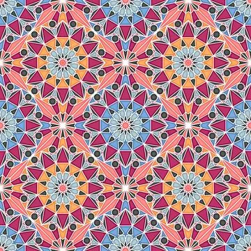 Islamic geometric pattern  스톡 일러스트