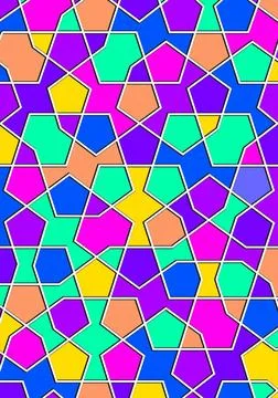 Islamic geometric pattern islamic religious geometric decoration pattern b... Stock Photos