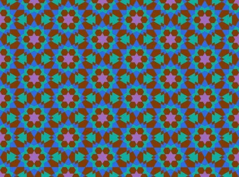 Islamic geometric pattern islamic religious geometric decoration pattern b... Stock Photos