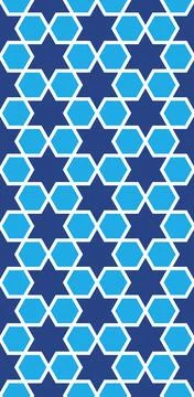 Islamic geometric pattern islamic religious geometric decoration pattern b... Stock Photos