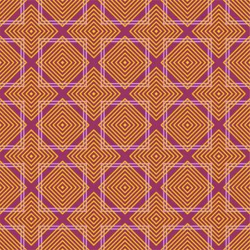 Islamic geometric pattern seamless. East ornament. Muslim background. Vector Stock Illustration