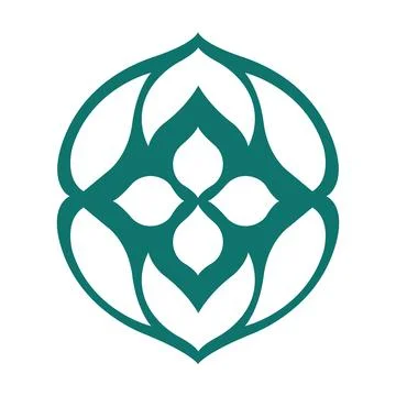 Islamic Geometric Pattern vector Logo Design Cultural Icon Stock Illustration