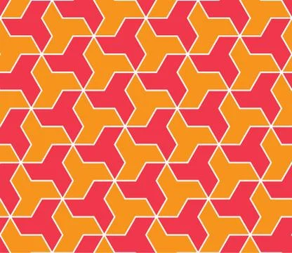 Islamic geometric seamless pattern, vector illustration イラスト素材