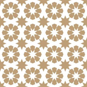Islamic geometric seamless pattern, vector illustration イラスト素材