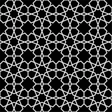 Islamic geometric seamless pattern, vector illustration イラスト素材