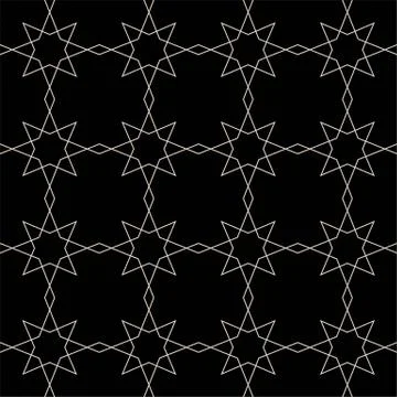 Islamic geometric seamless pattern, vector illustration イラスト素材