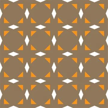 Islamic geometric seamless pattern, vector illustration Stock Illustration