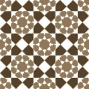 Islamic geometric seamless pattern, vector illustration イラスト素材