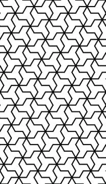 Islamic geometric seamless vector pattern Stock Illustration