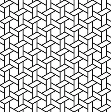 Islamic geometric seamless vector pattern Stock-Illustration