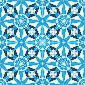Islamic geometric seamless vector pattern Illustrazione stock