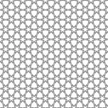 Islamic girih pattern background イラスト素材