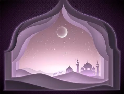 Islamic holiday background 스톡 일러스트