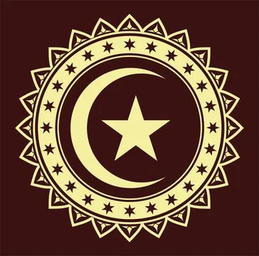 Islamic illustration vector Stock Illustration