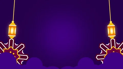 Islamic Lantern Glow Stock Footage 302704456