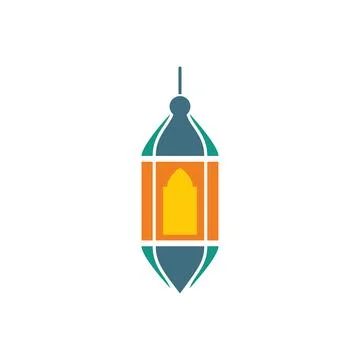 Islamic lanterns icon 스톡 일러스트