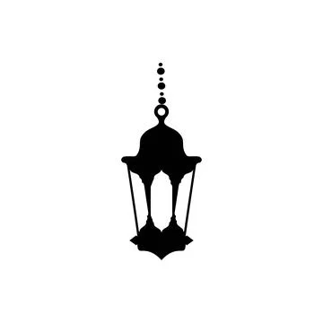 Islamic Lanterns Illustration Design Stock Illustration