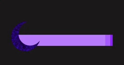 Islamic lower third in high resolution. Design a purple-colored lower third.. Stock Illustration