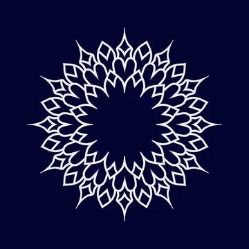 Islamic mandala background vector illustration Stock Illustration