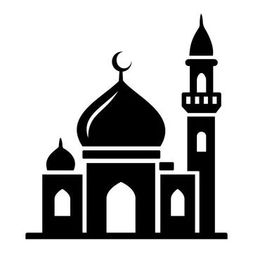 Islamic Mosque Building Vector Icon Stock Illustration