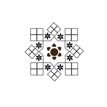 Islamic motif Stock Illustration