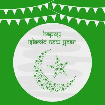 Islamic New Year Stock Illustration