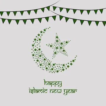Islamic New Year Stock Illustration