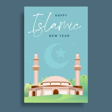Islamic New Year Illustrazione stock