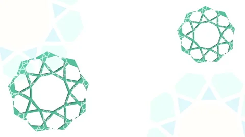 ISLAMIC ORNAMENT BACKGROUND Video stock 260639093