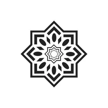 ISLAMIC ORNAMENT Stock Illustration