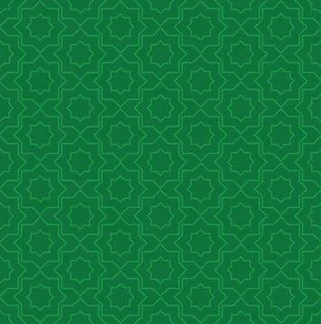 Islamic Ornament Seamless Pattern Background EPS Vector イラスト素材