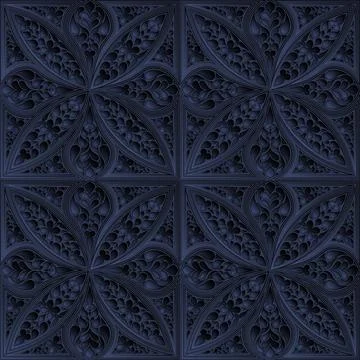 Islamic ornament seamless pattern vector illustration Illustrazione stock