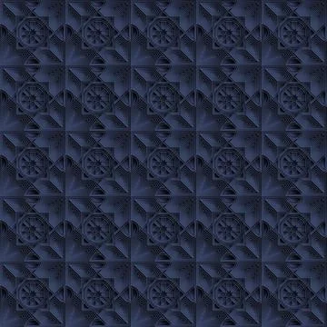 Islamic ornament seamless pattern vector illustration Illustrazione stock