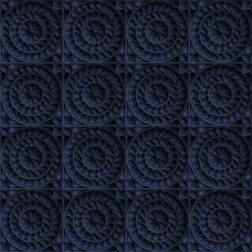 Islamic ornament seamless pattern vector illustration Illustrazione stock