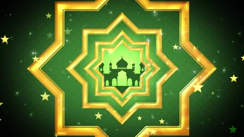 Islamic Pathway Background Видео 204146412