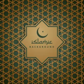 Islamic pattern background 스톡 일러스트